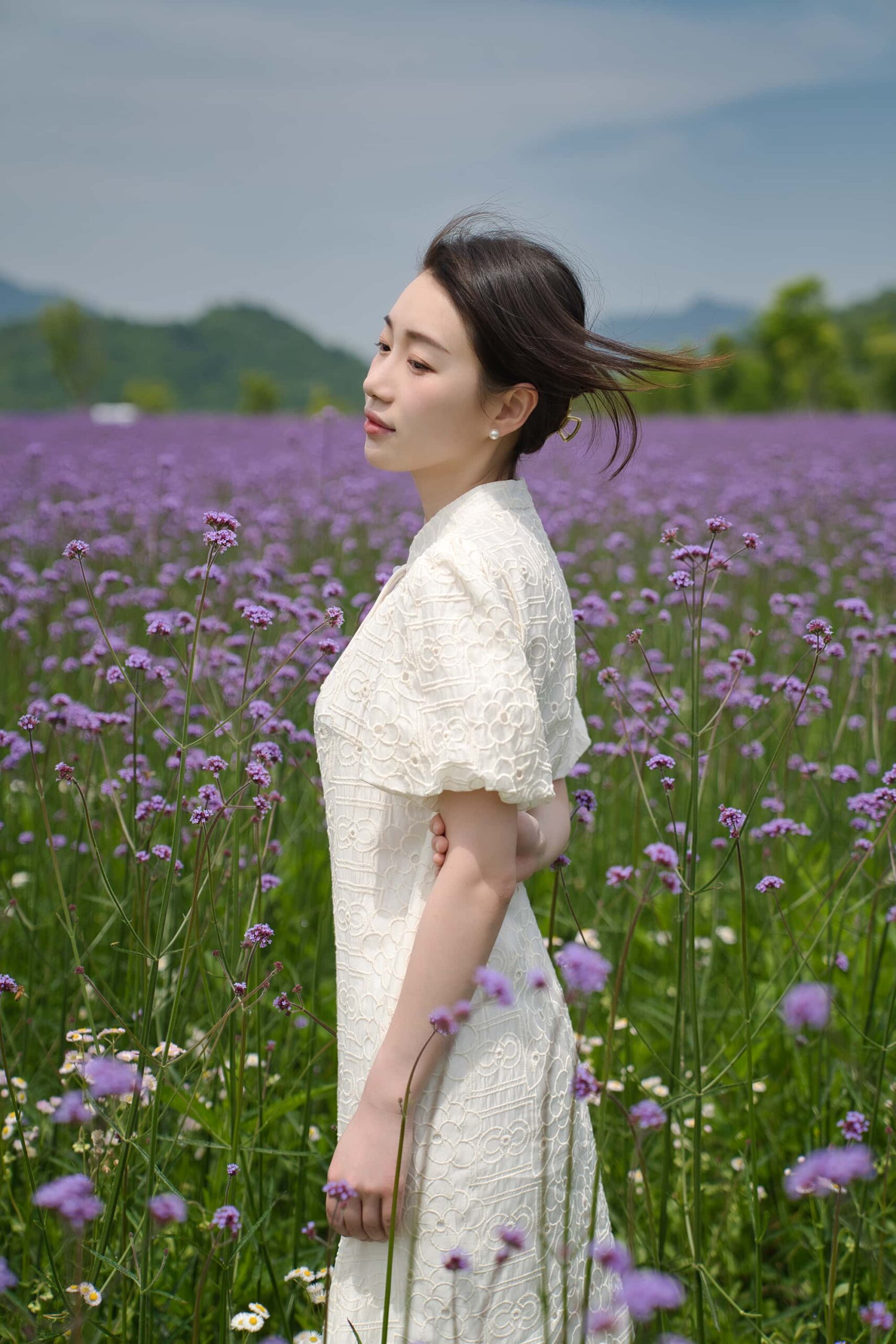Ultimate Guide to Photoshoots in Tongjian Lake’s Verbena Wonderland_3