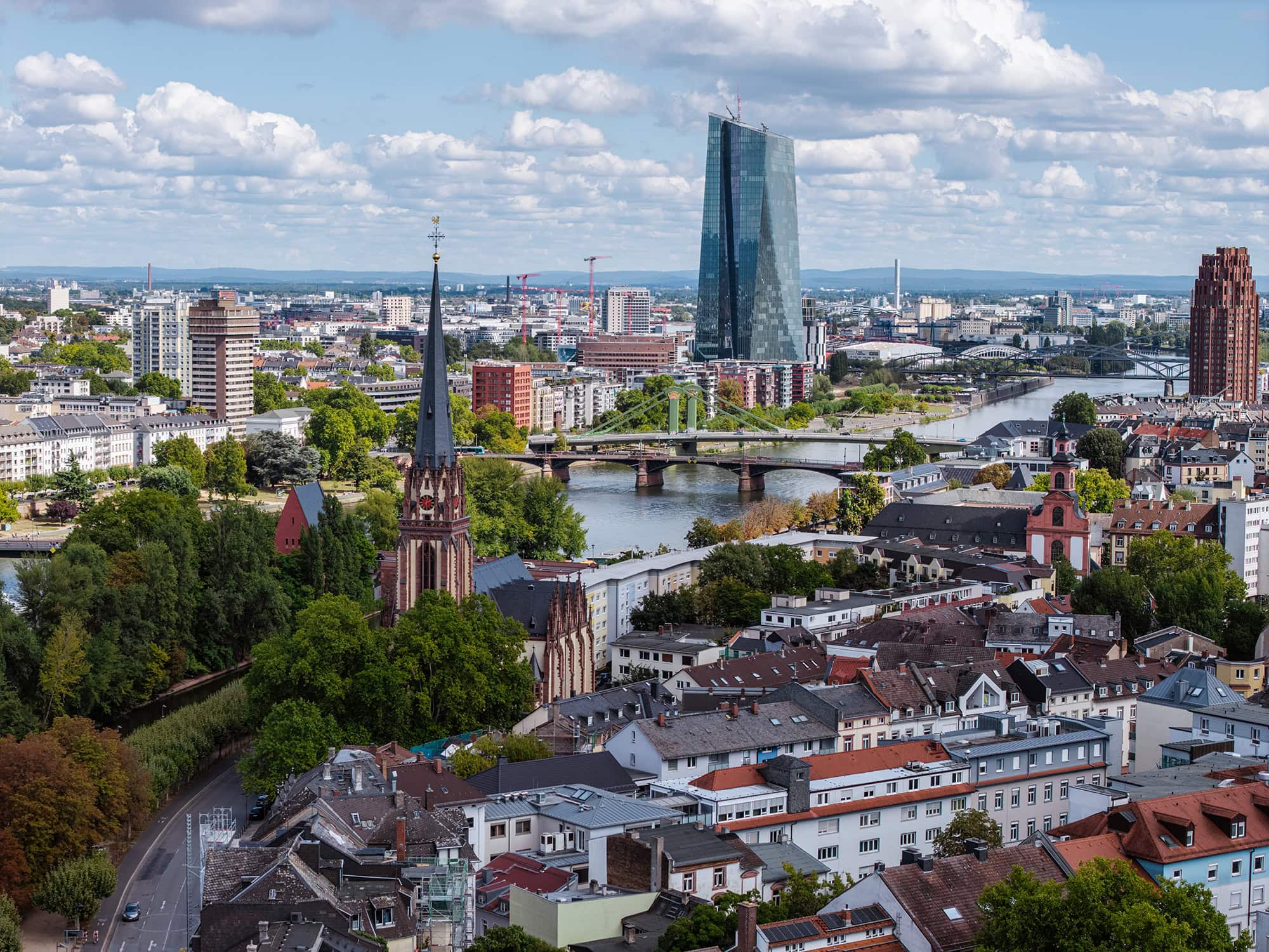 Frankfurt cityscape