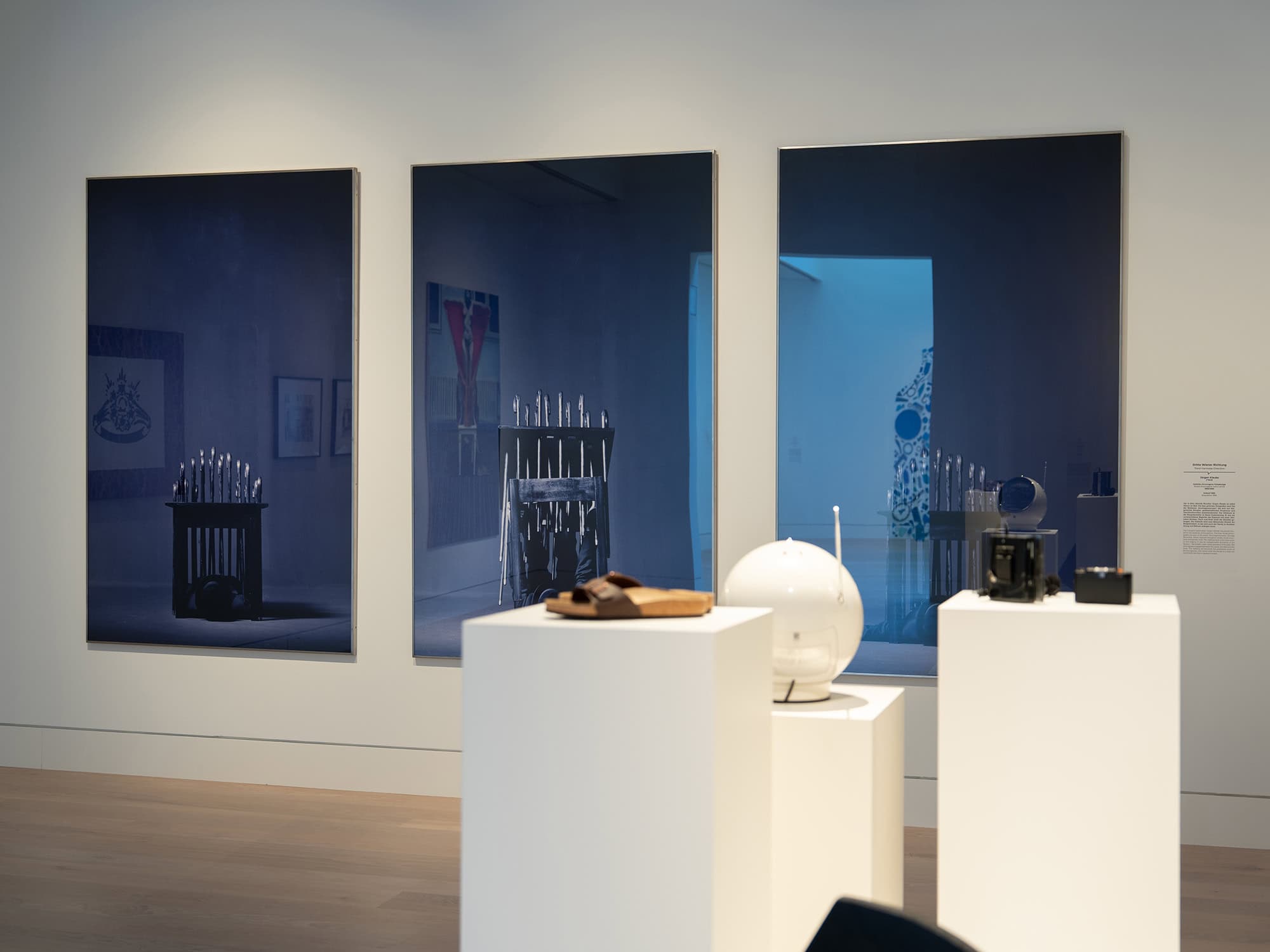 Jürgen Klauke Third Viennese Direction installation at Museum Kunstpalast Düsseldorf Germany