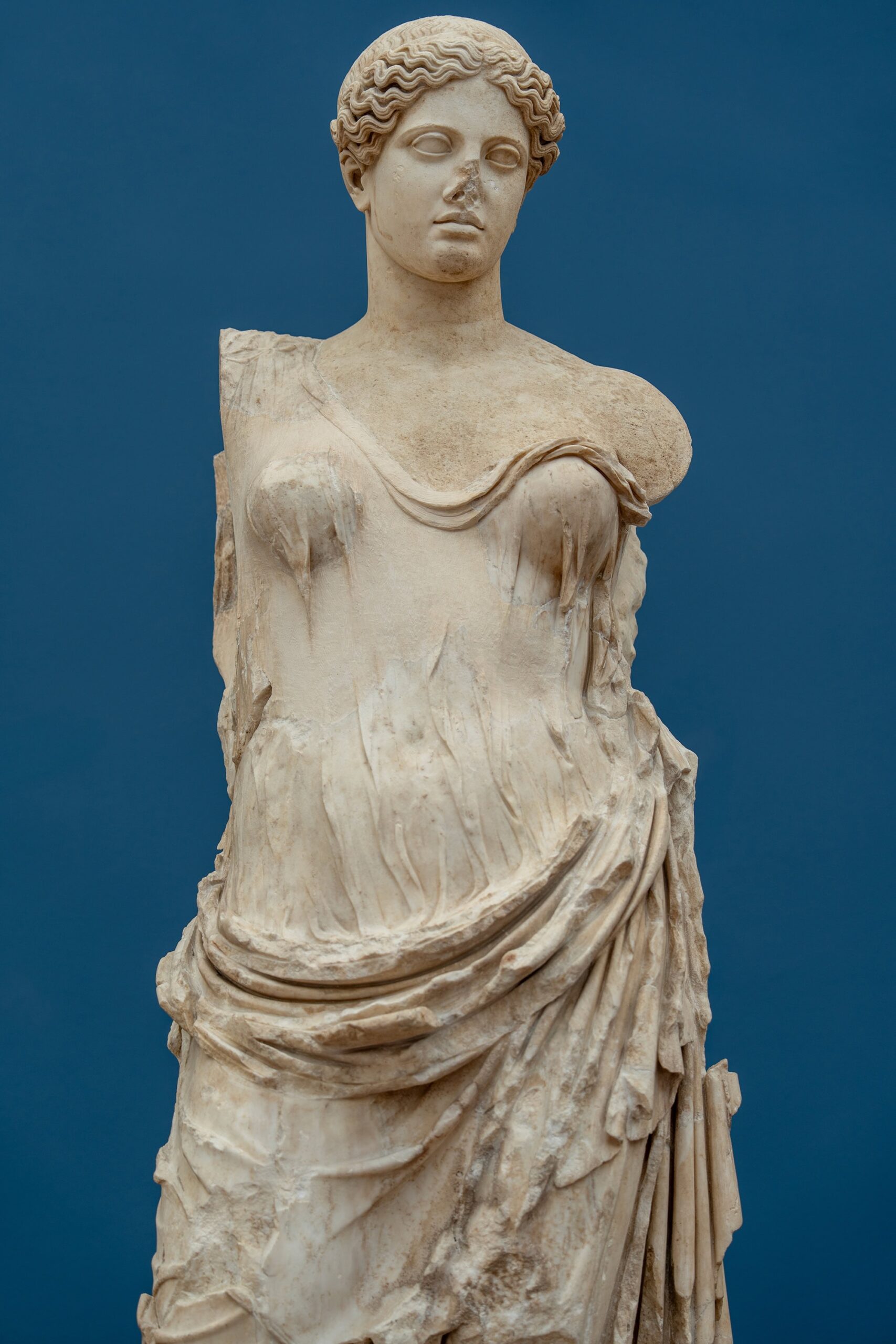 Marble statue of Aphrodite from the Ny Carlsberg Glyptotek Museum in Copenhagen